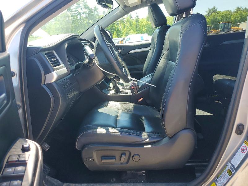 2016 Toyota Highlander VIN 5TDJKRFH8GS290186 COPART salvage auction — FRONT END, Me - Cert Of Title-Salvage Collisio, sold $7,700 on 2026-07-06 (photo 7)