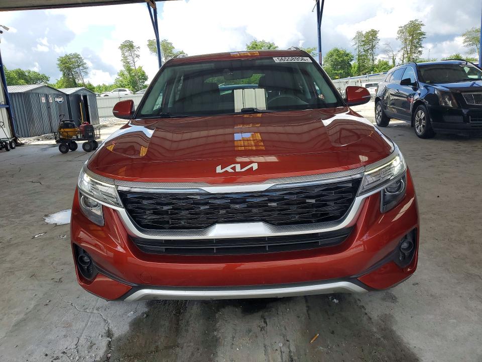 2023 Kia Seltos VIN KNDEU2AA6P7438181 COPART salvage auction — REAR END, Ga - Cert Of Title-Salvage, sold $7,000 on 2026-07-02 (photo 5)