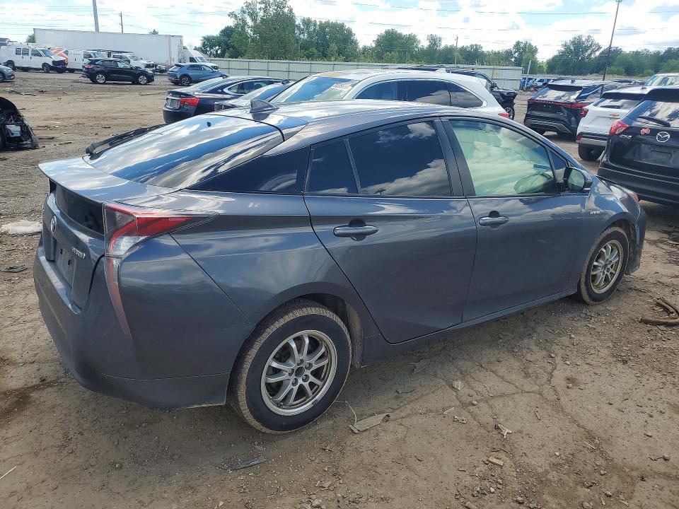 2016 Toyota Prius VIN JTDKARFUXG3512670 COPART salvage auction — SIDE, Salvage Title, sold $1,800 on 2026-07-17 (photo 3)