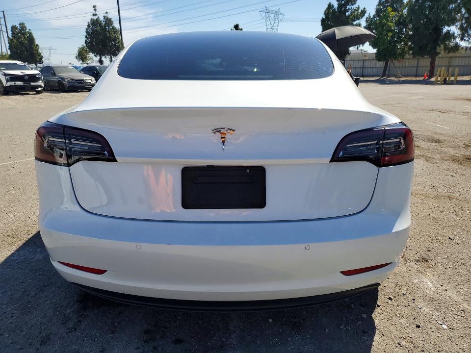 2022 Tesla Model 3 VIN 5YJ3E1EA3NF331458 COPART salvage auction — SIDE, Ca - Salvage Certificate, sold $7,800 on 2026-07-28 (photo 6)