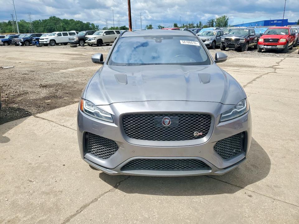 2020 Jaguar VIN SADCZ2EE2LA637056 COPART salvage auction — REAR END, Mi - Dealer Only Clean Title (P), sold $14,200 on 2026-07-14 (photo 5)
