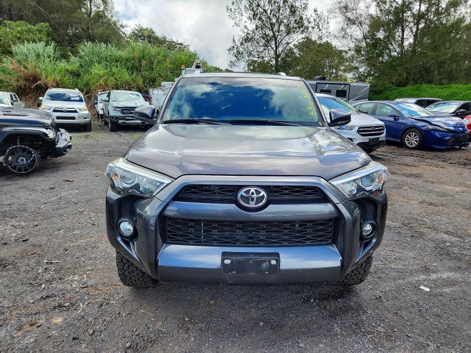 2017 Toyota 4runner VIN JTEBU5JR8H5456944 COPART salvage auction — FRONT END, Hi - Certificate Of Salvage, sold $4,450 on 2026-07-13 (photo 5)