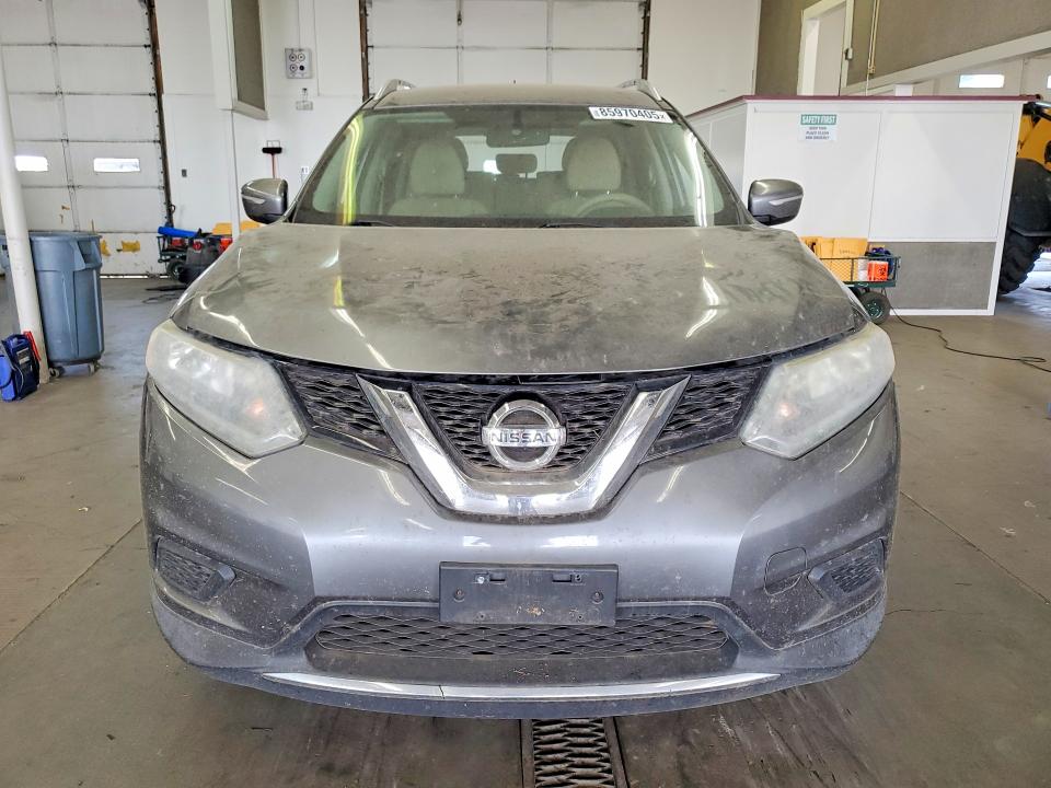 2015 Nissan Rogue VIN KNMAT2MT1FP501183 COPART salvage auction — REAR END, Wa - Vehicle Cert Of Ownership-Titl, sold $350 on 2026-07-10 (photo 5)
