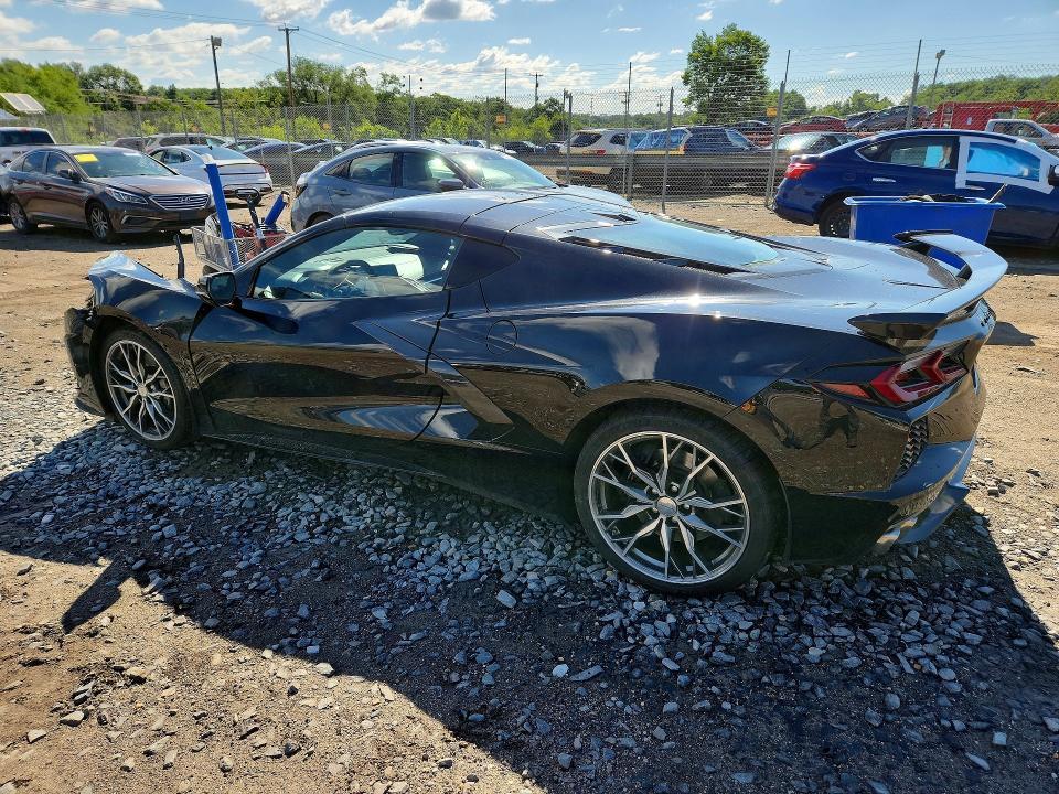 2025 Chevrolet Corvette VIN 1G1YC2D48S5100543 COPART salvage auction — FRONT END, Md - Cert Of Salvage < 75% Damage, sold $16,300 on 2026-07-30 (photo 2)