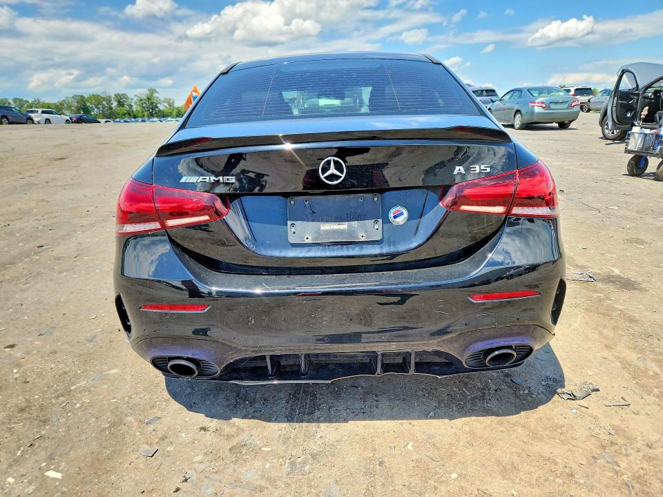 2021 Mercedes-benz A-klasse amg VIN W1K3G5BB3MJ266607 COPART salvage auction — FRONT END, VA - CERT OF TITLE - SALVAGE, sold $8,500 on 2026-07-08 (photo 6)