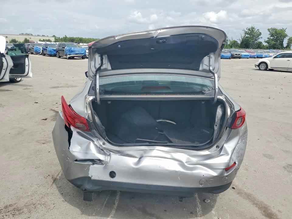 2016 Mazda 3 VIN JM1BM1U70G1284678 COPART salvage auction — REAR END, Fl - Cert Of Title Slvg Rebuildable, sold $875 on 2026-07-14 (photo 6)