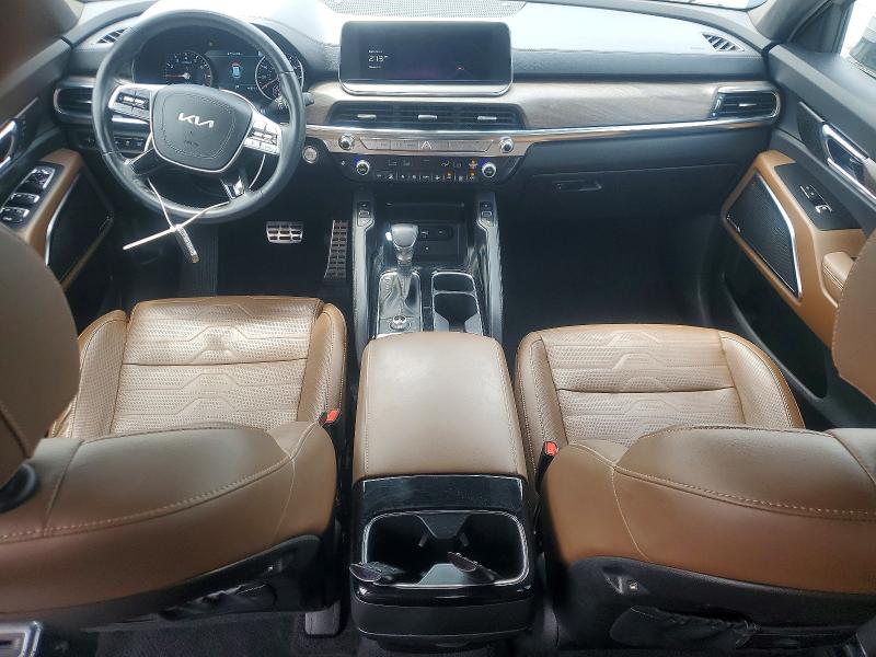 2022 Kia Telluride VIN 5XYP5DHC2NG301912 COPART salvage auction — FRONT END, Fl - Cert Of Title Slvg Rebuildable, sold $10,000 on 2026-07-13 (photo 8)