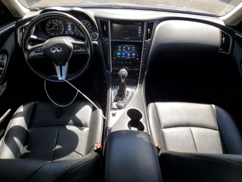2019 Infiniti Q50 VIN JN1EV7AR4KM558977 COPART salvage auction — FRONT END, Co - Cert Of Title-Rebuilt Salvage, sold $2,100 on 2026-07-14 (photo 8)