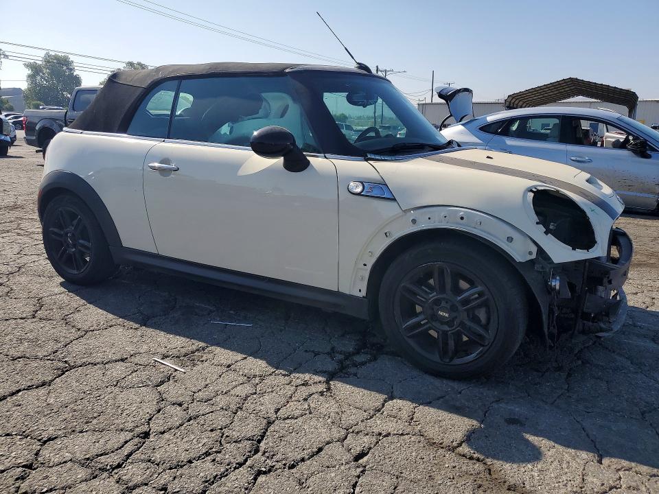 2013 Mini VIN WMWZP3C50DT705538 COPART salvage auction — FRONT END, Ca - Salvage Certificate, sold $1,100 on 2026-07-02 (photo 4)