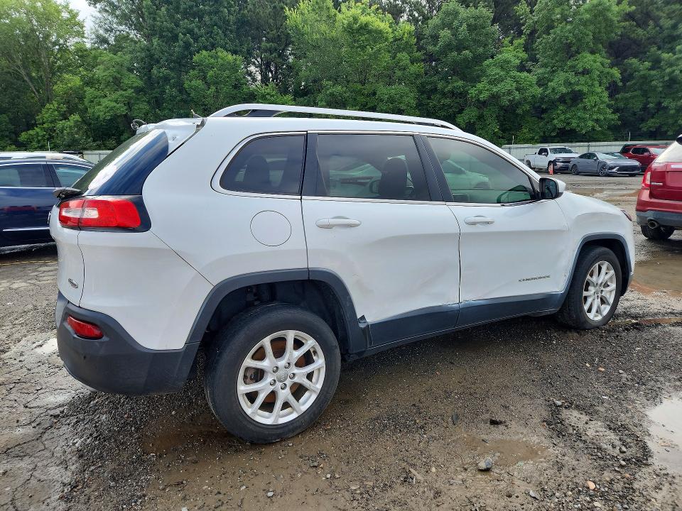 2015 Jeep Cherokee VIN 1C4PJLCS0FW542196 COPART salvage auction — FRONT END, La - Cert Of Title-Salvage, sold $1,000 on 2026-07-09 (photo 3)