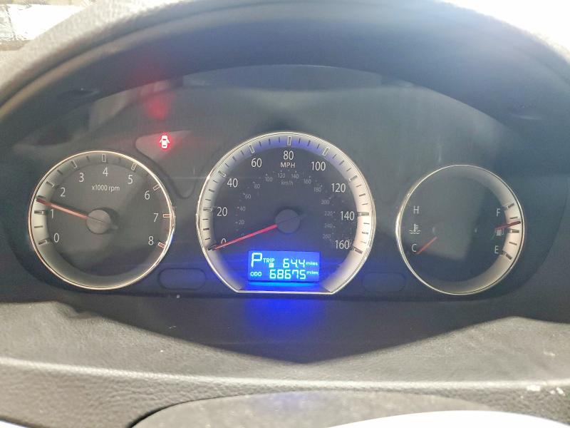 2010 Hyundai Sonata VIN 5NPET4AC3AH613067 COPART salvage auction — SIDE, PA - CERTIFICATE OF SALVAGE, sold $1,300 on 2026-07-09 (photo 9)