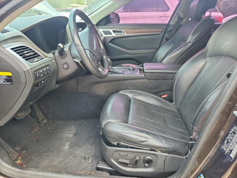 2016 Hyundai Genesis VIN KMHGN4JE4GU126653 COPART salvage auction — FRONT END, Al - Cert Of Title-Salvage Title, sold $3,250 on 2026-07-14 (photo 7)