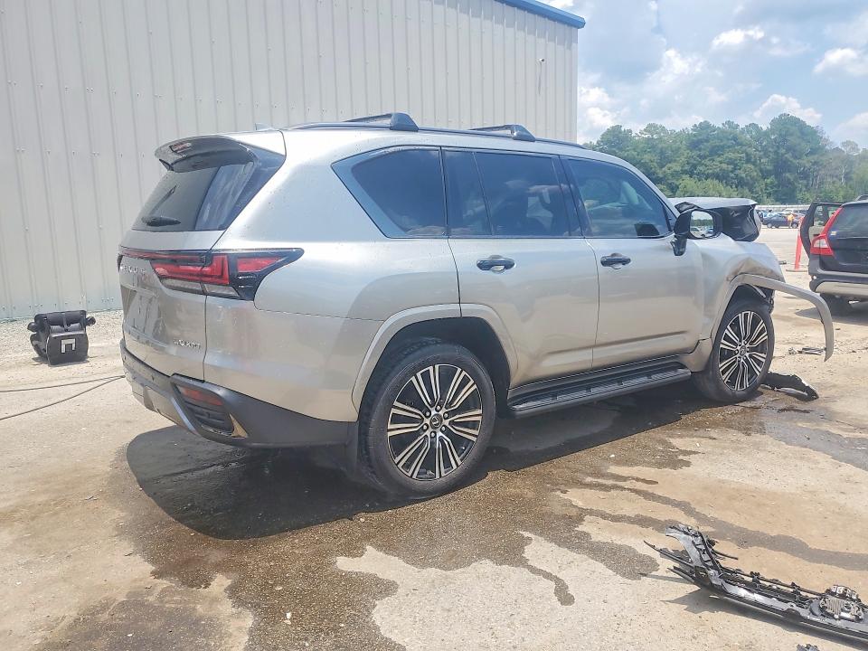 2023 Lexus Lx VIN JTJGB7CXXP4036773 COPART salvage auction — FRONT END, Sc - Cert Of Title-Salvage, sold $15,700 on 2026-07-27 (photo 3)