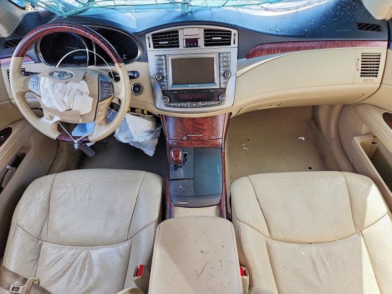 2011 Toyota Avalon VIN 4T1BK3DB0BU438850 COPART salvage auction — FRONT END, Tx - Salvage Vehicle Title, sold $725 on 2026-07-09 (photo 8)