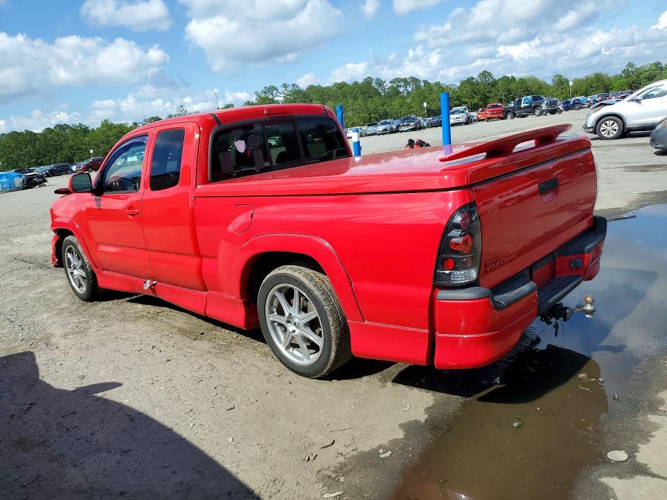 2007 Toyota Tacoma VIN 5TETU22N87Z460667 COPART salvage auction — FRONT END, Ga - Cert Of Title-Salvage, sold $4,000 on 2026-07-09 (photo 2)