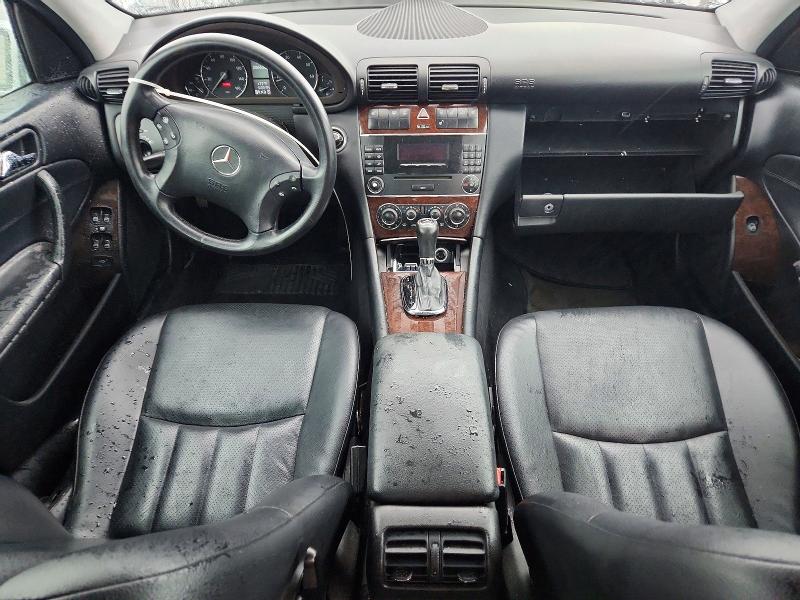 2005 Mercedes-benz C class VIN WDBRF81J45F558691 COPART salvage auction — FRONT END, Ga - Cert Of Title-Salvage, sold $425 on 2026-07-28 (photo 8)