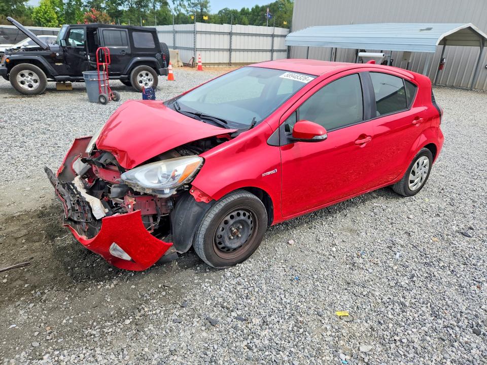 2015 Toyota Prius VIN JTDKDTB34F1576036 COPART salvage auction — FRONT END, Sc - Certificate Of Title, sold $725 on 2026-07-29 (photo 1)