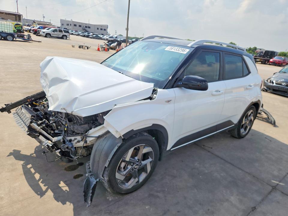 2022 Hyundai VIN KMHRC8A37NU133968 COPART salvage auction — FRONT END, Tx - Salvage Vehicle Title, sold $1,350 on 2026-07-30 (photo 1)