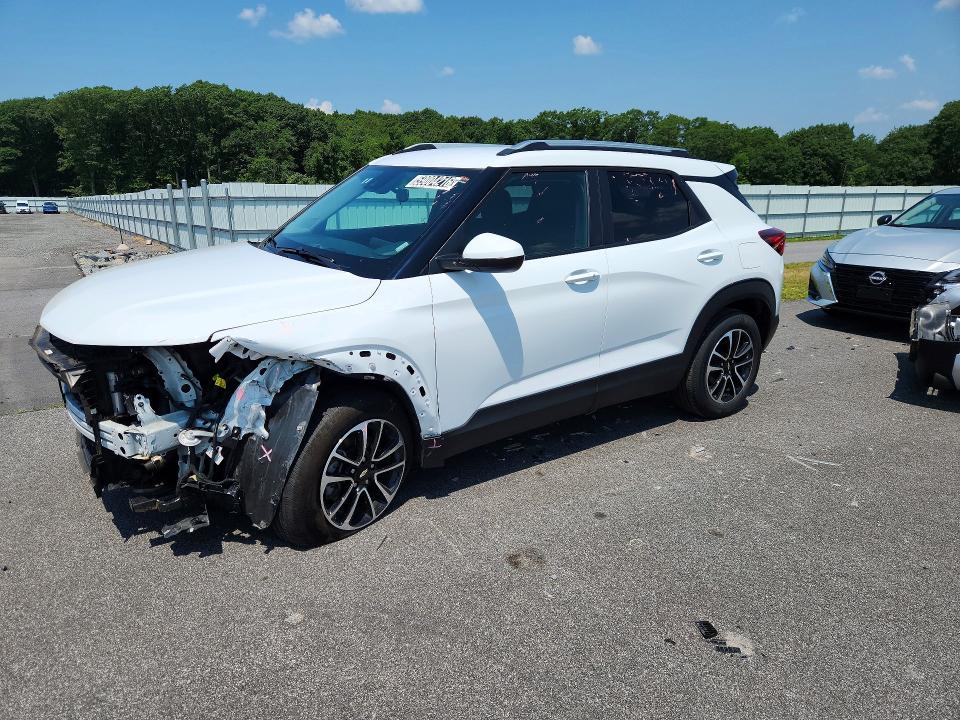 2025 Chevrolet Trailblazer VIN KL79MRSL1SB062843 COPART salvage auction — FRONT END, MA - CERTIFICATE OF TITLE, sold $10,600 on 2026-07-13 (photo 1)