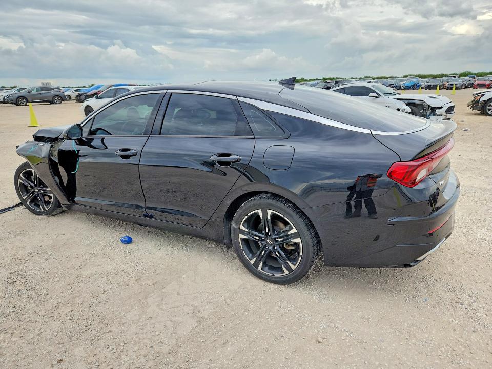 2021 Kia K5 VIN 5XXG64J25MG037652 COPART salvage auction — FRONT END, TX - SALVAGE VEHICLE TITLE (P), sold $2,400 on 2026-07-16 (photo 2)