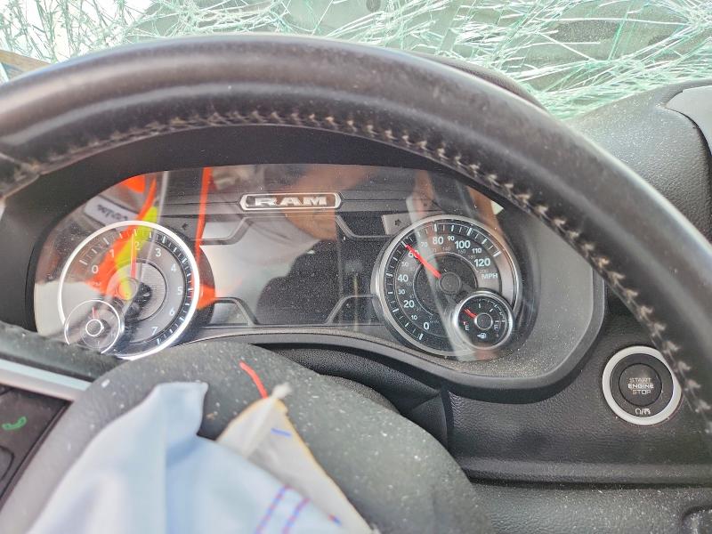 2021 Ram 1500 VIN 1C6RREFT8MN690690 COPART salvage auction — FRONT END, Tx - Nonrepairable Title, sold $1,150 on 2026-07-23 (photo 9)
