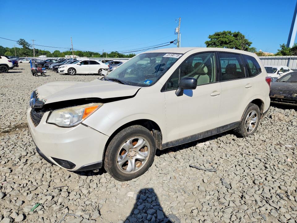 2015 Subaru Forester VIN JF2SJAAC1FG443604 COPART salvage auction — FRONT END, NJ - CERT OF TITLE-SALVAGE, sold $650 on 2026-07-20 (photo 1)