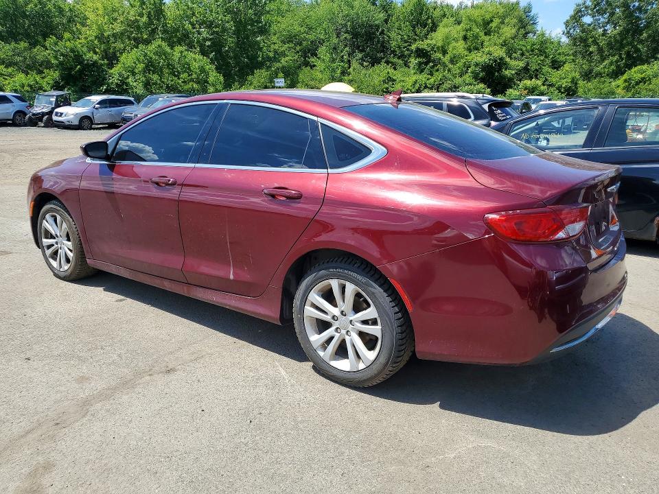 2016 Chrysler 200 VIN 1C3CCCAB7GN123009 COPART salvage auction — MINOR DENT/SCRATCHES, Vt - Certificate Of Title, sold $1,550 on 2026-07-10 (photo 2)