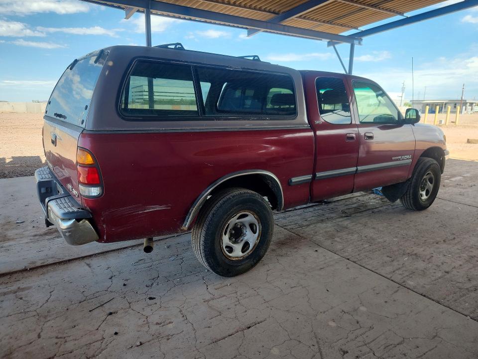 2002 Toyota Tundra VIN 5TBBT44192S312191 COPART salvage auction — FRONT END, Az - Certificate Of Title, sold $2,250 on 2026-07-28 (photo 3)