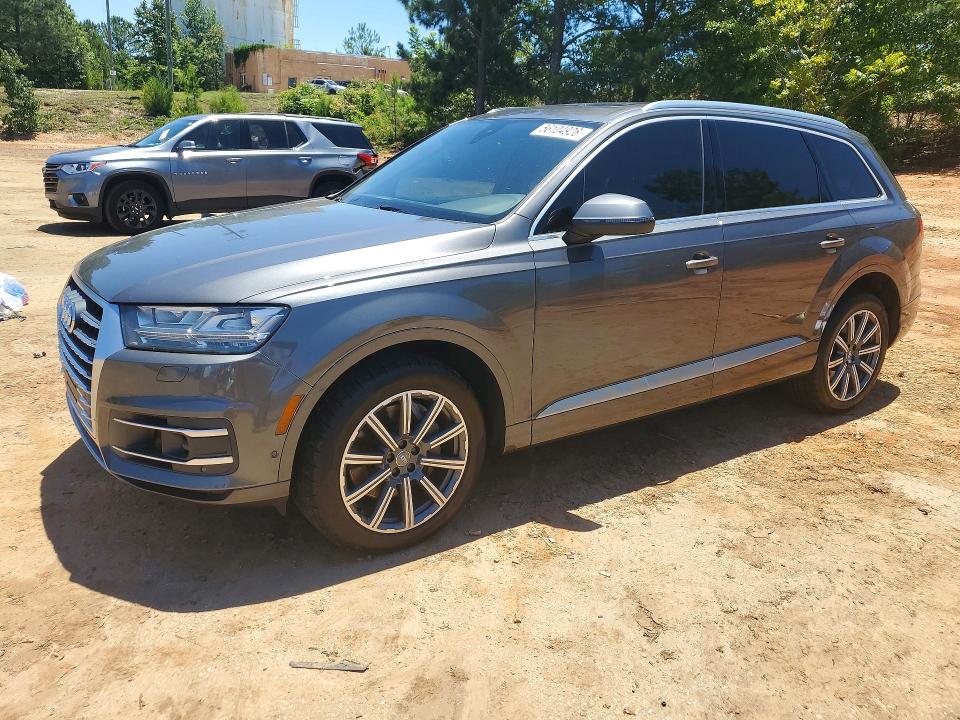 2019 Audi Q7 VIN WA1LAAF74KD013733 COPART salvage auction — UNDERCARRIAGE, SC - CERT OF TITLE-SALVAGE, sold $4,300 on 2026-07-24 (photo 1)