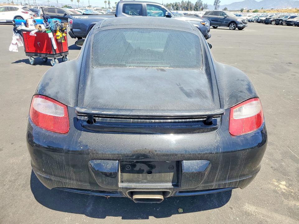 2007 Porsche Cayman VIN WP0AA29887U761979 COPART salvage auction — MECHANICAL, Ca - Dis/Dlr/Exp Only Clean Title, sold $4,450 on 2026-07-06 (photo 6)
