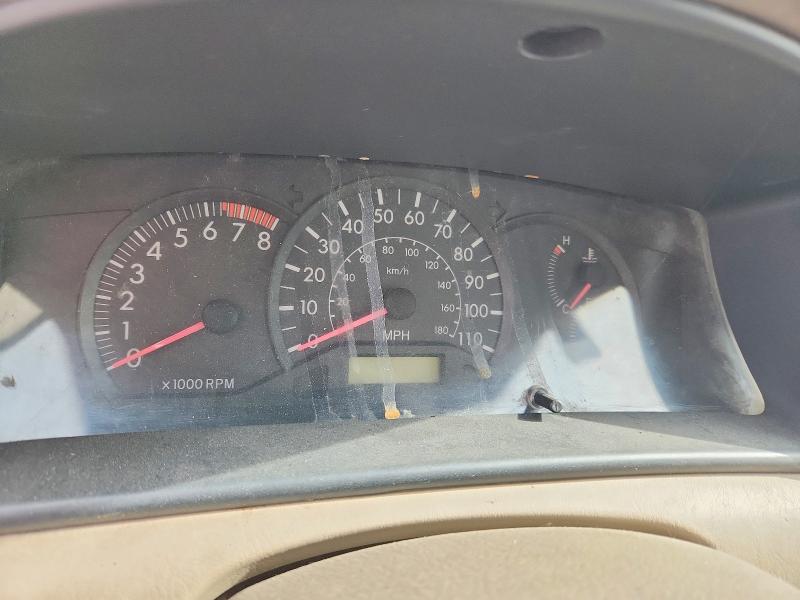 2006 Toyota Corolla VIN JTDBR32E860057693 COPART salvage auction — NORMAL WEAR, Ut - Certificate Of Title, sold $525 on 2026-07-31 (photo 9)