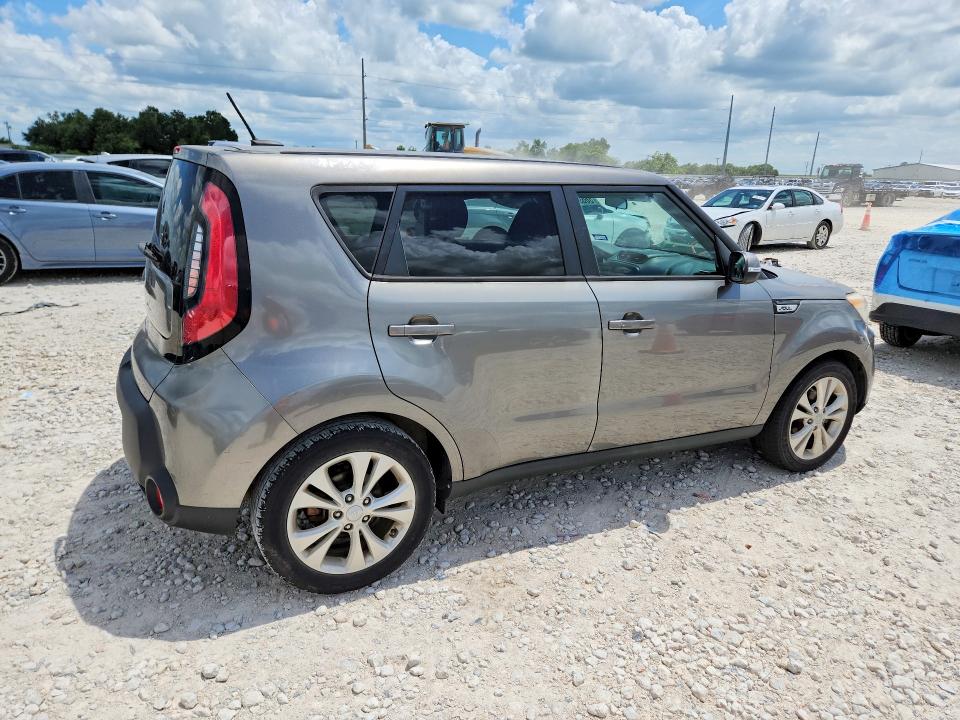 2014 Kia Soul VIN KNDJP3A57E7070797 COPART salvage auction — NORMAL WEAR, TX - CERTIFICATE OF TITLE, sold $200 on 2026-07-23 (photo 3)