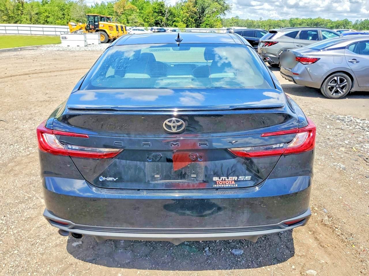 2025 Toyota Camry VIN 4T1DAACK9SU004086 COPART salvage auction — Front End, FL - CERTIFICATE OF TITLE, sold $17,600 on 2026-07-07 (photo 6)