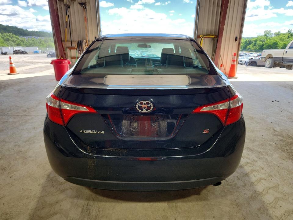 2016 Toyota VIN 2T1BURHE0GC680600 COPART salvage auction — FRONT END, Pa - Certificate Of Salvage, sold $2,350 on 2026-07-02 (photo 6)