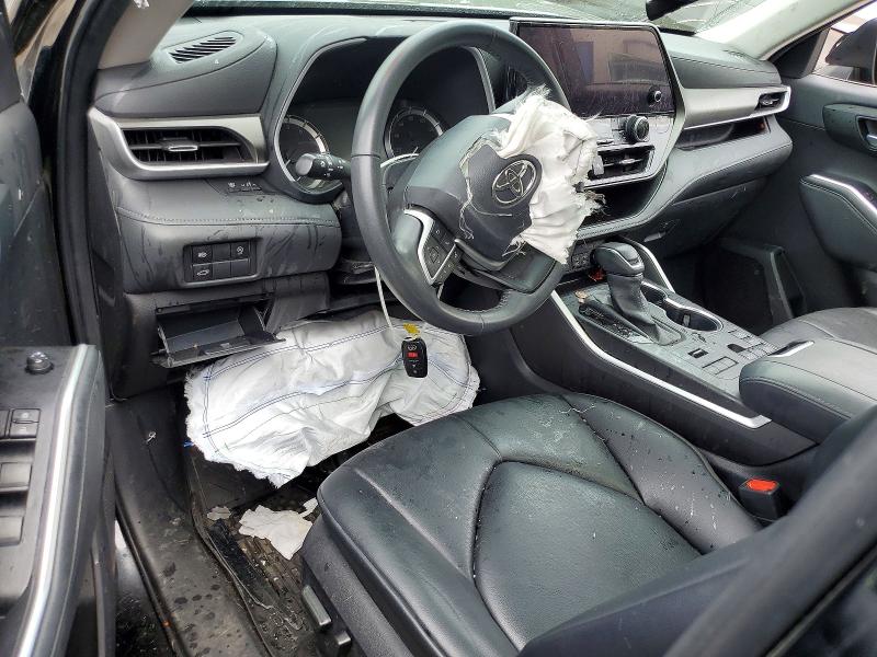 2024 Toyota VIN 5TDKDRBH8RS535432 COPART salvage auction — FRONT END, Pa - Certificate Of Salvage, sold $8,100 on 2026-07-16 (photo 8)