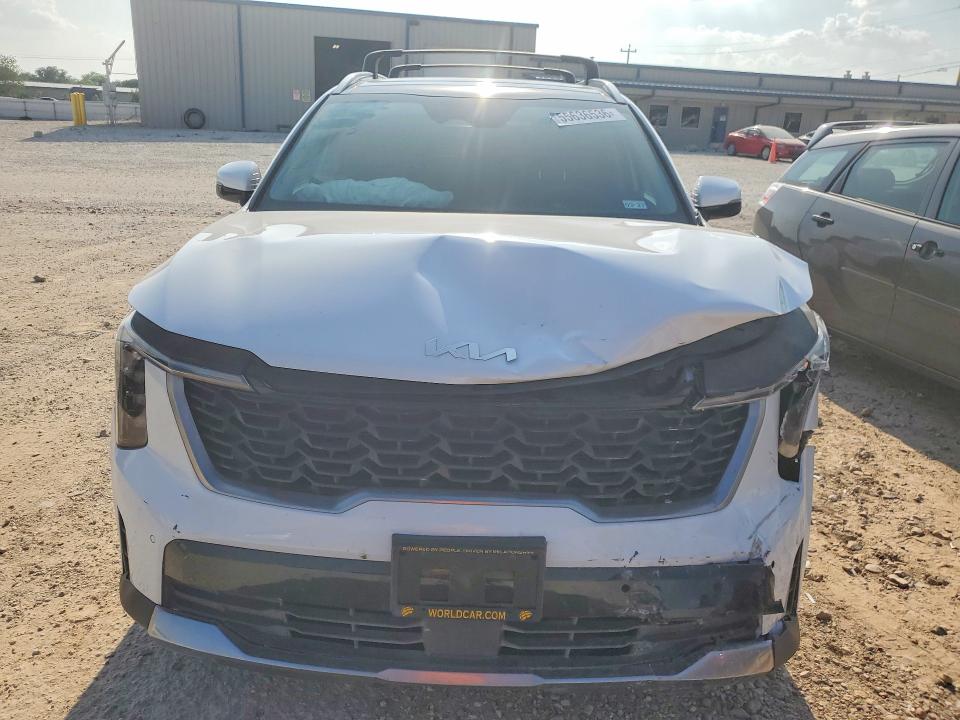 2025 Kia Sorento VIN 5XYRL4JC3SG328993 COPART salvage auction — FRONT END, Tx - Salvage Vehicle Title, sold $2,100 on 2026-07-30 (photo 5)