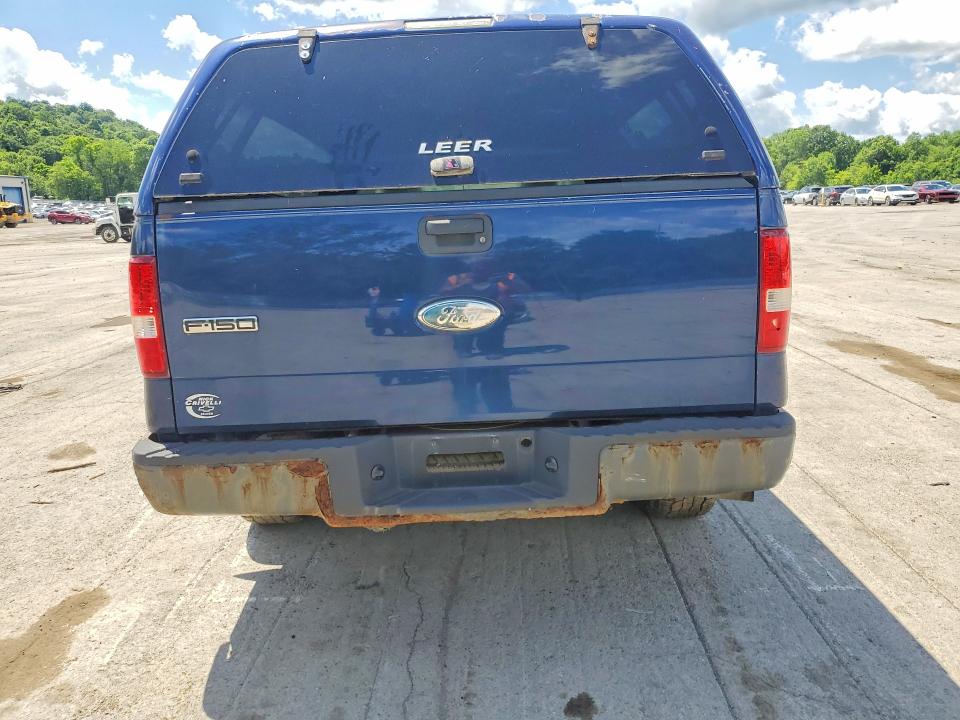 2007 Ford F-150 lightning VIN 1FTRF12247NA48222 COPART salvage auction — FRAME DAMAGE, PA - CERT OF TITLE, sold $700 on 2026-07-02 (photo 6)