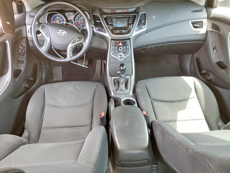2015 Hyundai Elantra VIN KMHDH4AE2FU298169 COPART salvage auction — FRONT END, Va - Cert Of Title - Salvage, sold $700 on 2026-07-10 (photo 8)