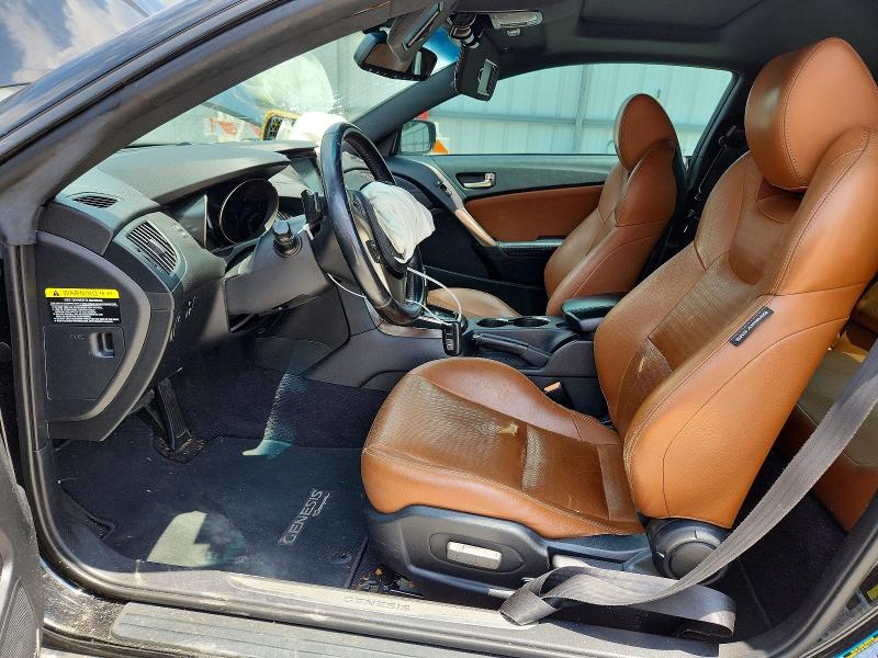 2013 Hyundai Genesis VIN KMHHU6KJ9DU109809 COPART salvage auction — FRONT END, Nc - Salvage Certificate Of Title, sold $350 on 2026-07-29 (photo 7)