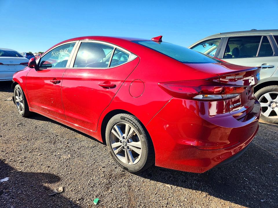 2018 Hyundai Elantra VIN KMHD84LF0JU698181 COPART salvage auction — FRONT END, Il - Salvage Certificate, sold $250 on 2026-07-28 (photo 2)