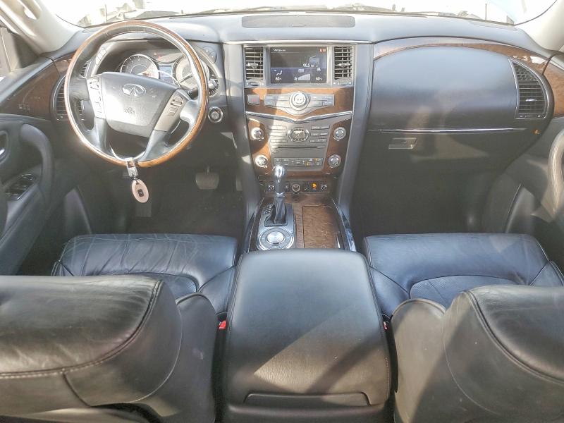 2011 Infiniti Qx56 VIN JN8AZ2NF1B9500187 COPART salvage auction — FRONT END, Sc - Cert Of Title-Salvage, sold $1,600 on 2026-07-27 (photo 8)