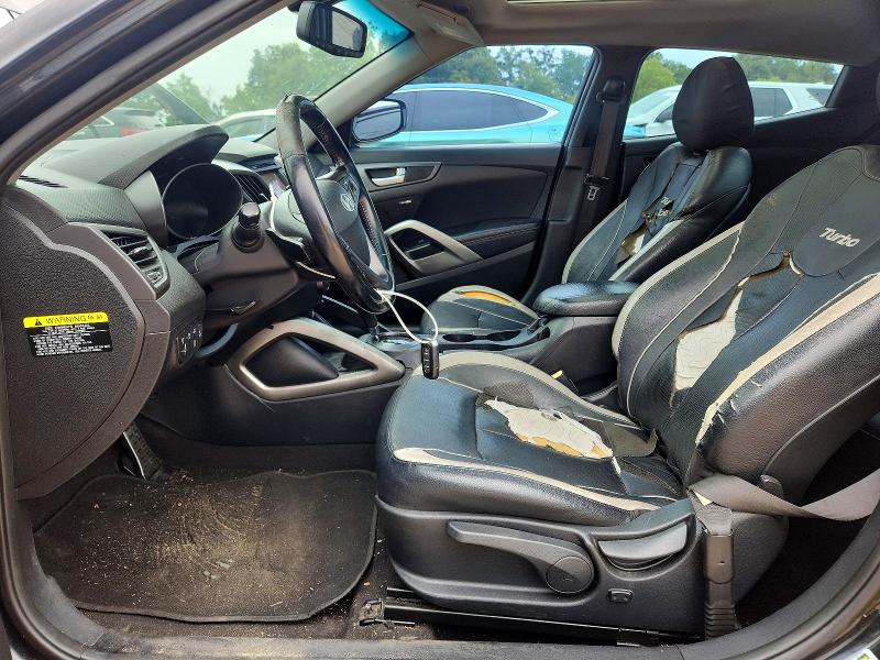 2015 Hyundai Veloster VIN KMHTC6AE3FU249259 COPART salvage auction — MECHANICAL, Al - Certificate Of Title, sold $325 on 2026-07-02 (photo 7)