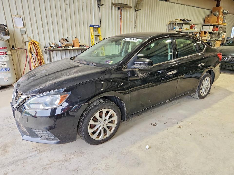 2017 Nissan Sentra VIN 3N1AB7AP0HY263760 COPART salvage auction — MECHANICAL, Wv - Certificate Of Title, sold $525 on 2026-07-10 (photo 1)