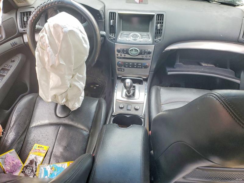 2013 Infiniti G VIN JN1CV6AR5DM764149 COPART salvage auction — FRONT END, Pa - Cert Of Salv-R=Reconstructed, sold $15 on 2026-07-06 (photo 8)