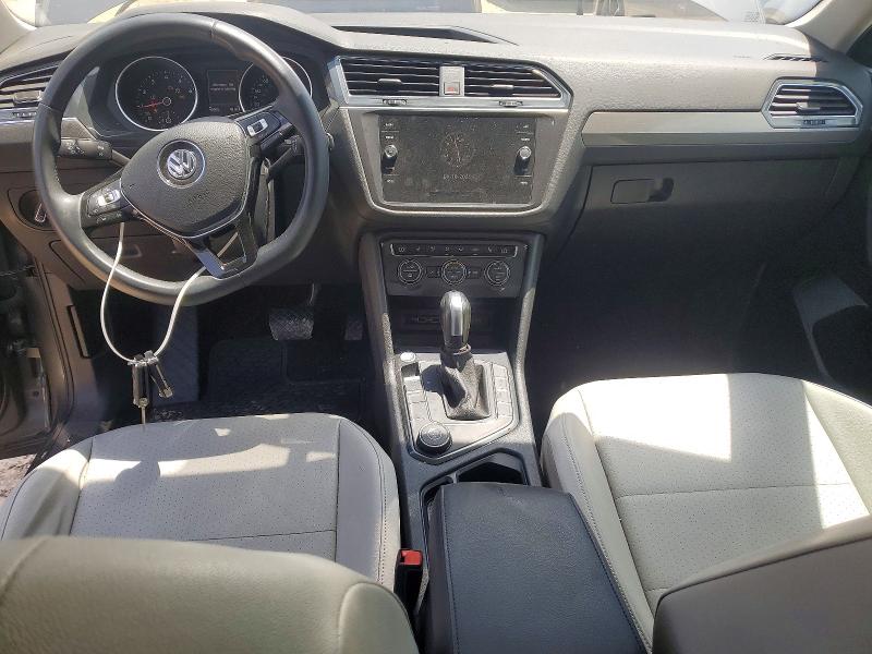 2020 Volkswagen Tiguan VIN 3VV2B7AX8LM043043 COPART salvage auction — HAIL, Ks - Cert Of Title-Salvage, sold $6,300 on 2026-07-28 (photo 8)