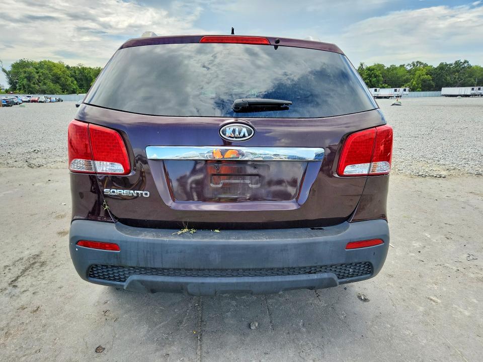 2013 Kia VIN 5XYKT4A23DG383441 COPART salvage auction — FRONT END, Fl - Cert Of Title Slvg Rebuildable, sold $450 on 2026-07-20 (photo 6)