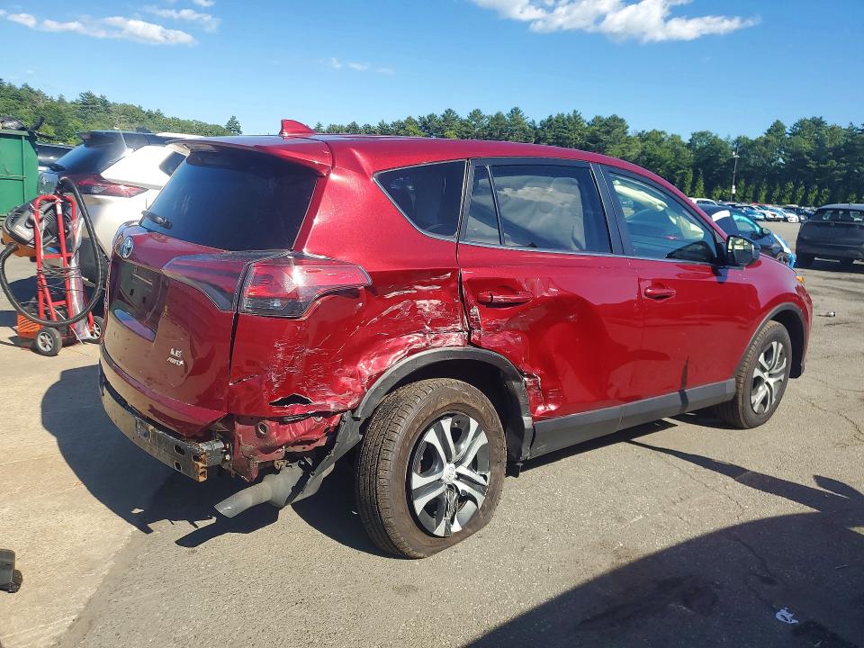 2018 Toyota Rav 4 VIN JTMBFREV6JD223623 COPART salvage auction — REAR END, Wv - Salvage Certificate, sold $5,400 on 2026-07-28 (photo 3)