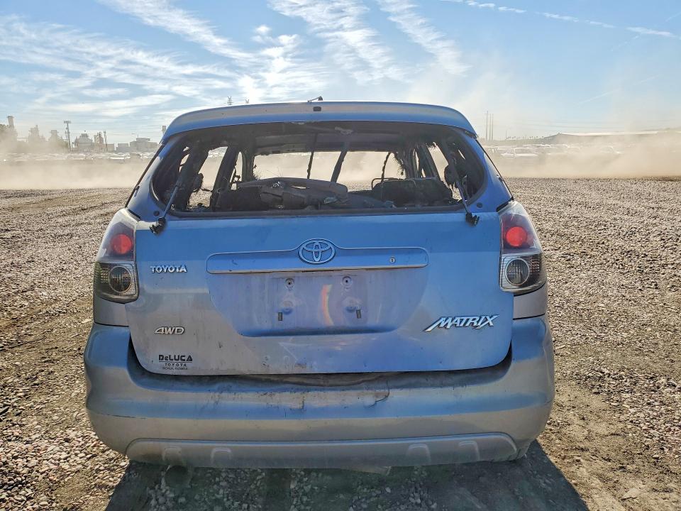 2005 Toyota VIN 2T1LR32E35C458187 COPART salvage auction — ENGINE BURN, Az - Certificate Of Title, sold $475 on 2026-08-03 (photo 6)