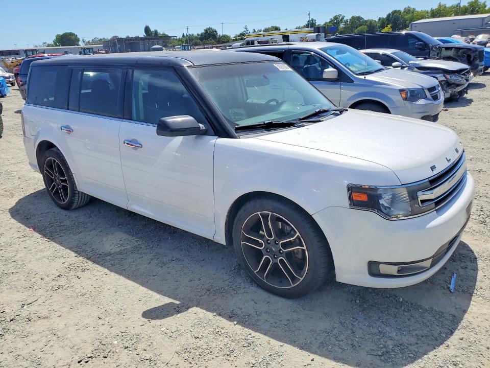 2015 Ford Flex VIN 2FMGK5C82FBA07882 COPART salvage auction — SIDE, Ca - Salvage Certificate, sold $1,000 on 2026-07-02 (photo 4)
