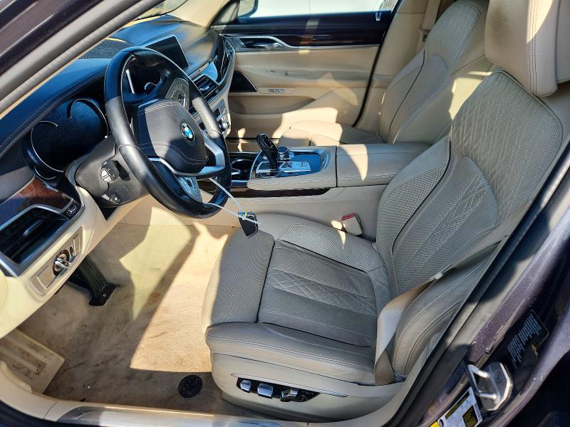 2016 BMW 7er VIN WBA7E2C59GG547575 COPART salvage auction — HAIL, La - Certificate Of Title (P), sold $8,400 on 2026-07-04 (photo 7)